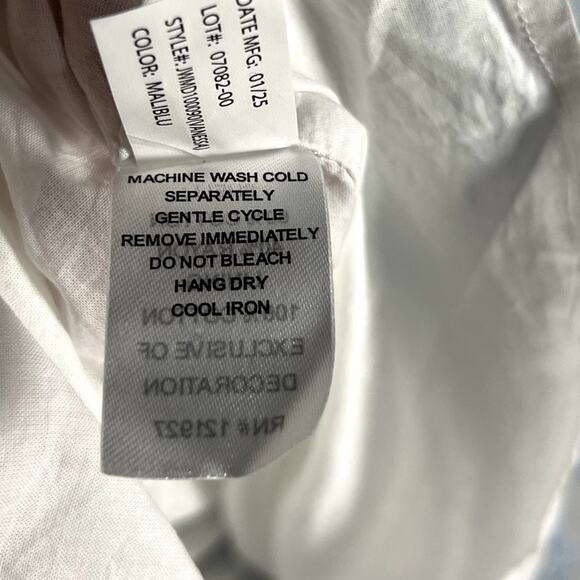 NWT Johnnie-O Vanessa Floral Cotton Blend Mini Dress SIZE Medium - Picture 10 of 10